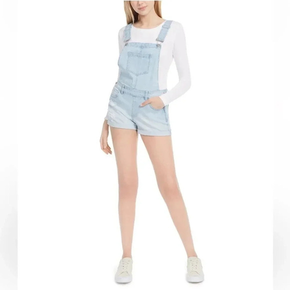 Dollhouse Pants - Dollhouse Juniors' Denim Shortalls, Brand New with tags💙11 size